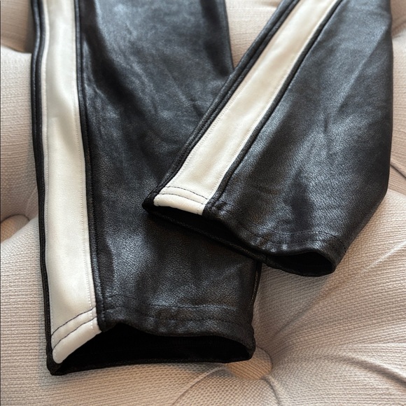 SPANX faux leather stripe leggings - Picture 6 of 13
